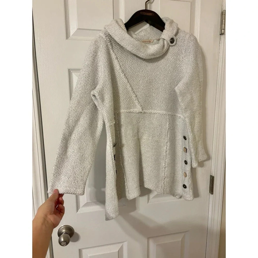 Soft surroundings breakwater pullover sweater sz … - image 1